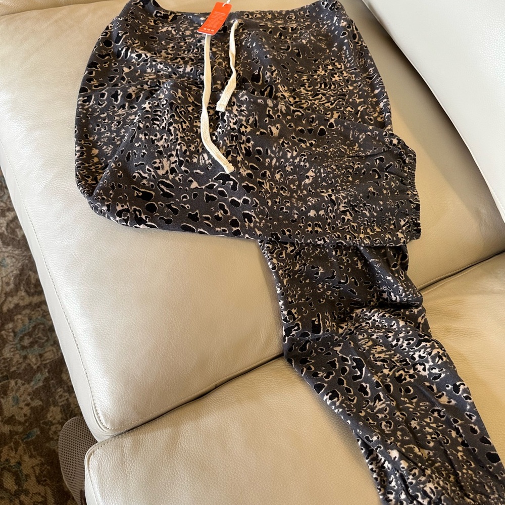 Leopard Print Lounge Pants